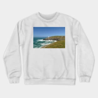 Trevose Head, Cornwall Crewneck Sweatshirt